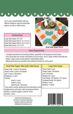 Flower Circle Table Topper