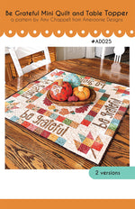 Be Grateful Table Topper