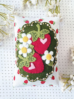 Summer Strawberry Mini Pillow