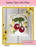 Summer Cherry Mini Pillow