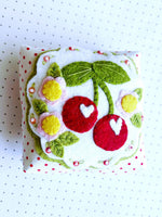 Summer Cherry Mini Pillow
