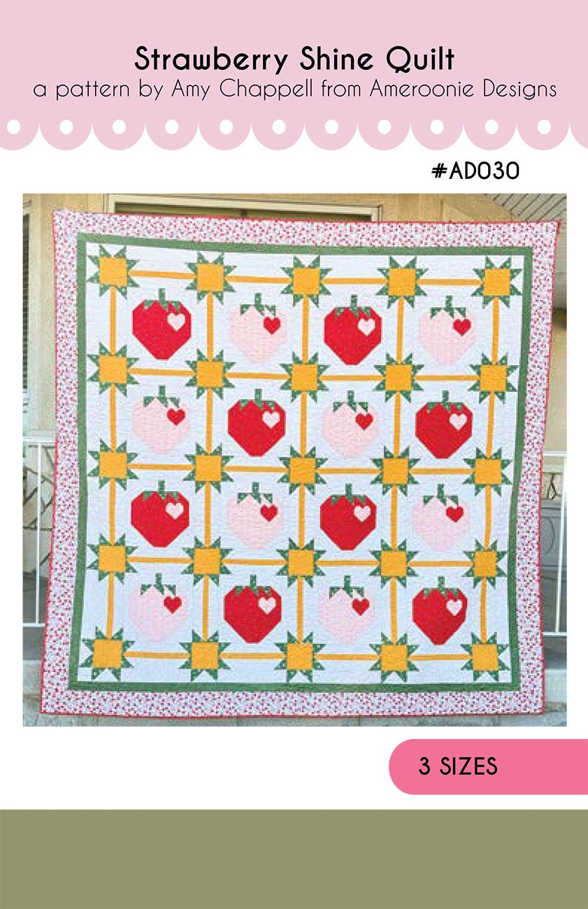 Strawberry Shine Quilt