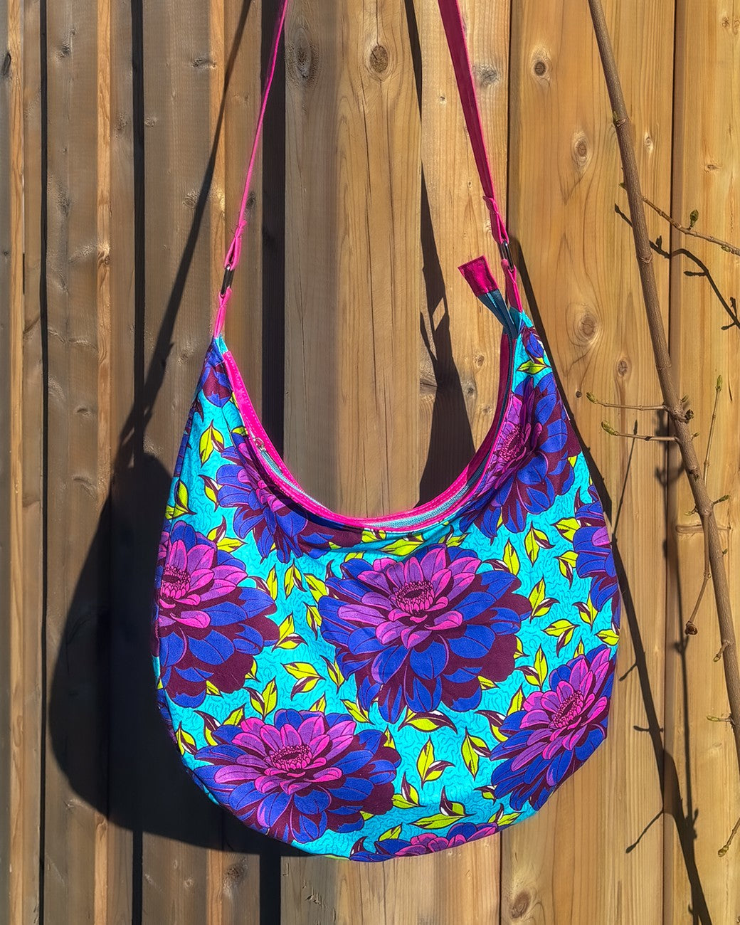 All Zipped Up Hobo Bag