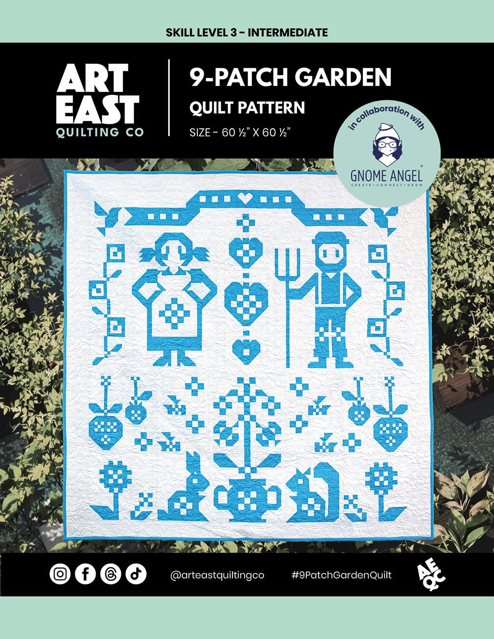 9-Patch Garden Quilt