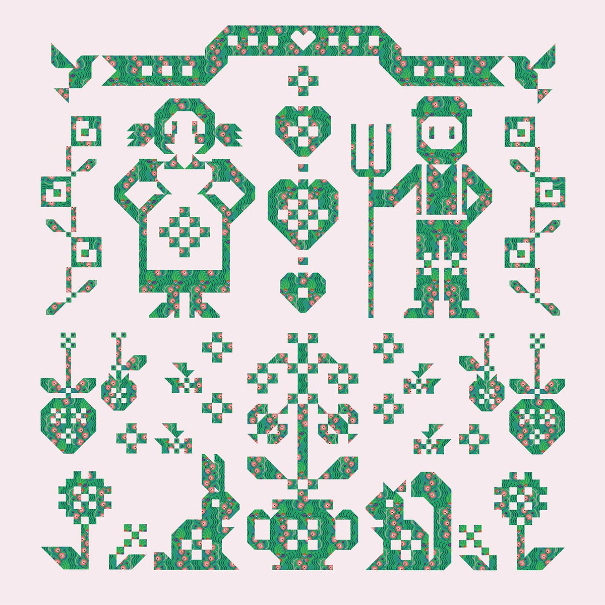 9-Patch Garden Quilt