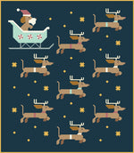 Dachshund through the Snow Quilt Pattern