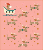Dachshund through the Snow Quilt Pattern