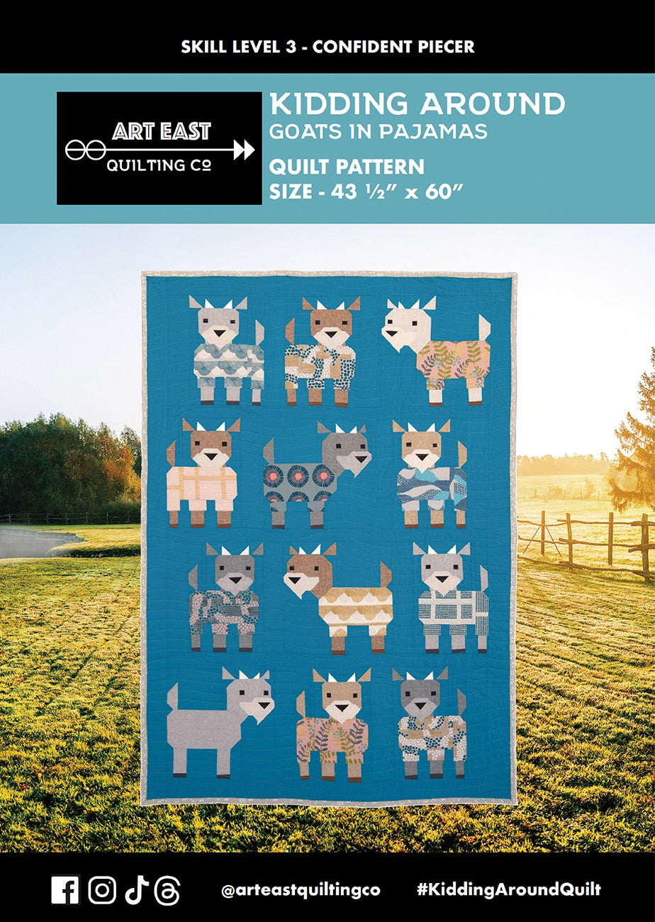 Kidding Around - Goats in Pajamas Quilt Pattern