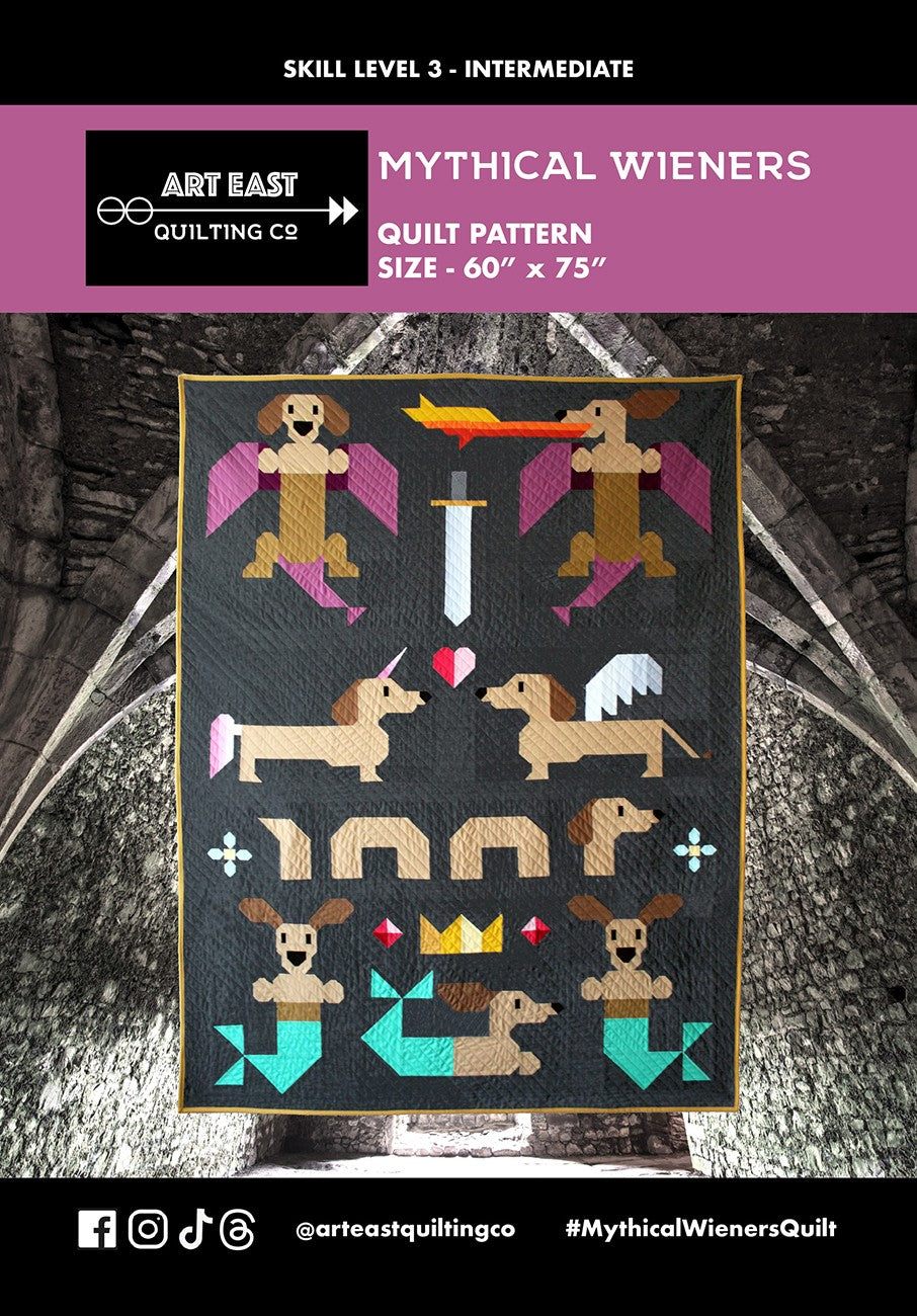 Mythical Wieners Quilt Pattern