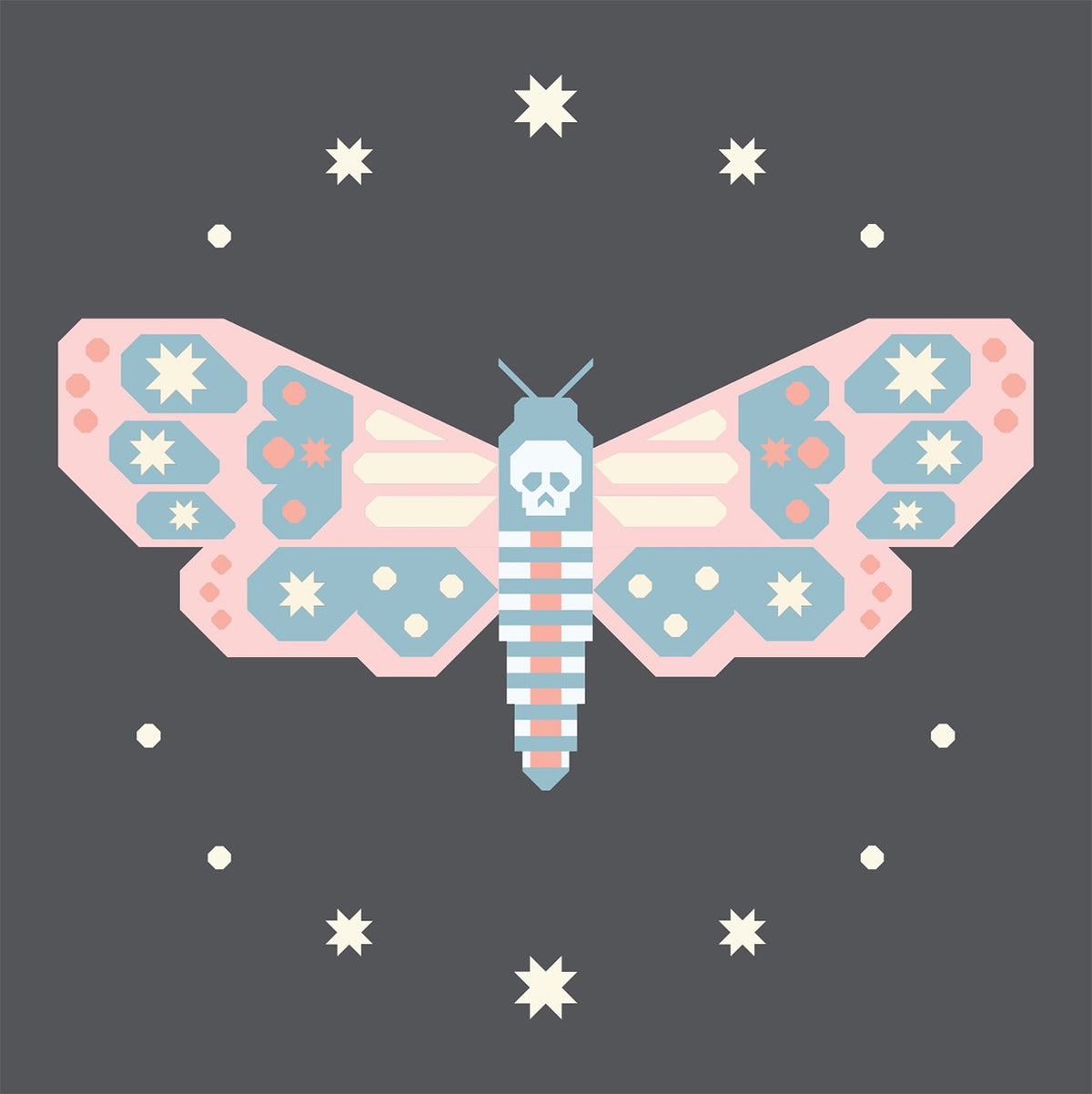 Night Flutter A Moth Quilt Pattern