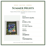 Product Specifications – Summer Nights