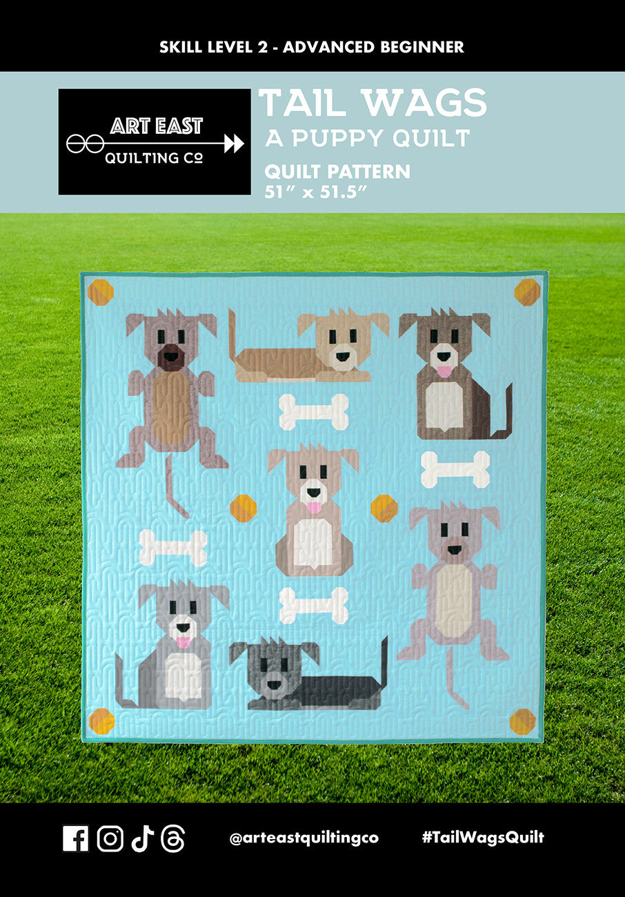 Tail Wags A Puppy Quilt Pattern