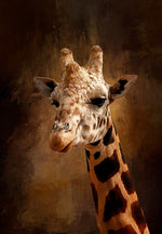 Upright & Righteous Giraffe Panel 20.5in x 13.75in