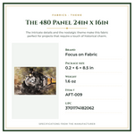 Product Specifications – The 480 Panel 24in x 16in
