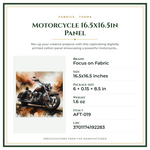 Product Specifications – Motorcycle 16.5x16.5in Panel