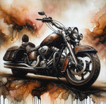 Motorcycle 16.5x16.5in Panel