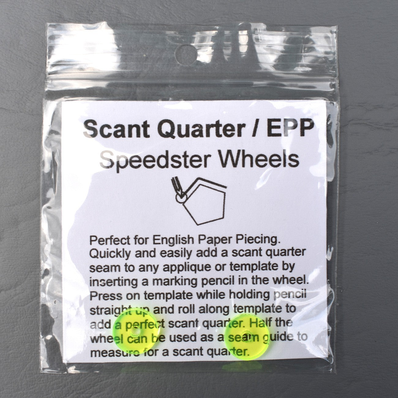ScantQuarter English Paper Piecing Speedster Wheels