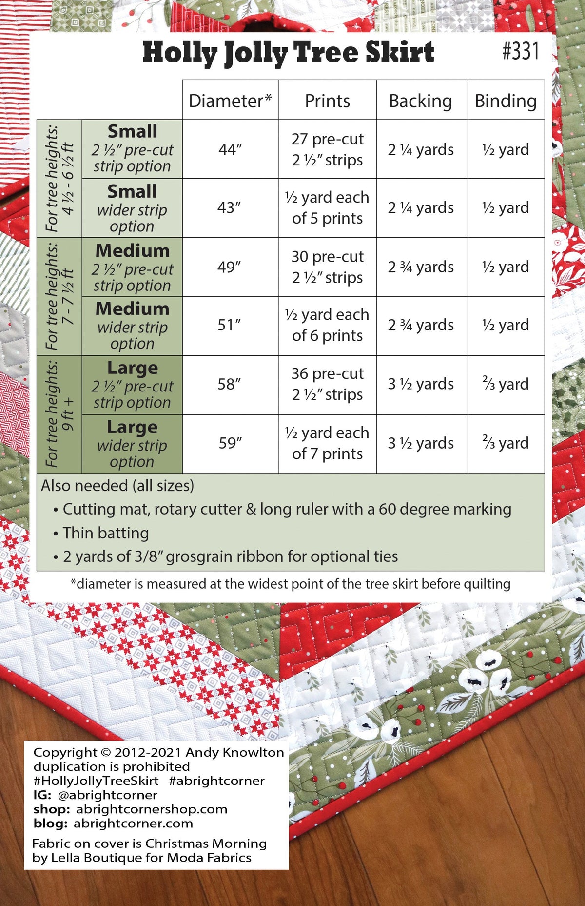 Holly Jolly Tree Skirt