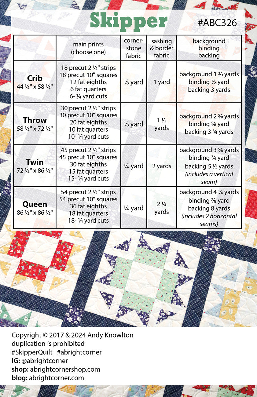 Skipper Quilt