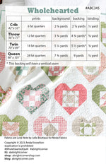 Wholehearted Quilt Pattern