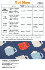 Mod Mugs Quilt Pattern