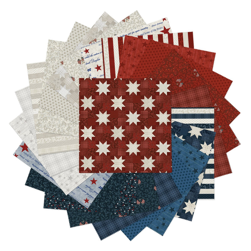 American Valor 10in Squares
