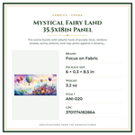 Product Specifications – Mystical Fairy Land 35.5x18in Panel