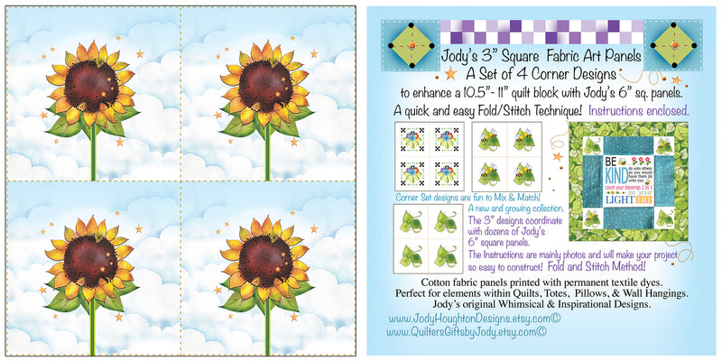Set 3in Sunflowers