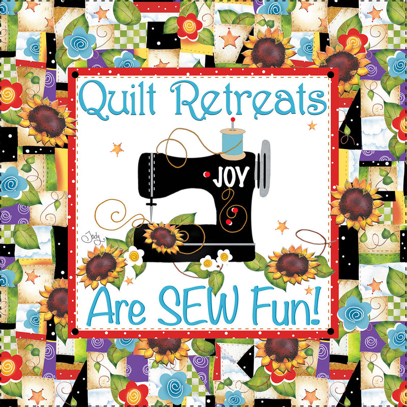 Art Panel QR Sew Fun 6in