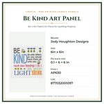 Product Specifications – Be Kind Art Panel