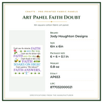 Product Specifications – Art Panel Faith Doubt