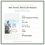 Product Specifications – Art Panel Iris.God Makes