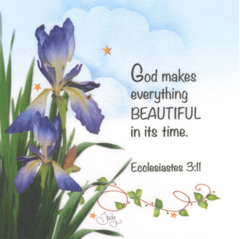 Art Panel Iris.God Makes