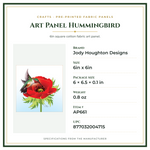 Product Specifications – Art Panel Hummingbird