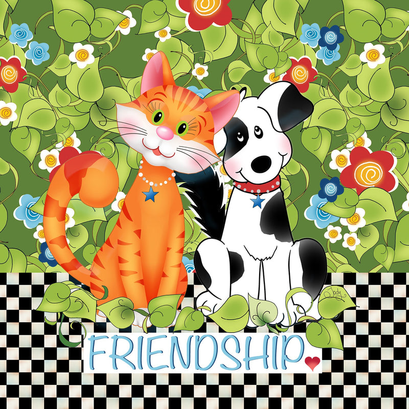 Art Panel 6in C&D Friend