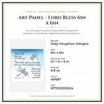 Product Specifications – Art Panel - Lord Bless 6in x 6in