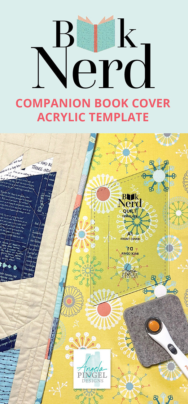 Book Nerd Companion Book Cover Acrylic Template