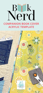 Book Nerd Companion Book Cover Acrylic Template