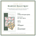 Product Specifications – Bearfoot Ballet Quilt