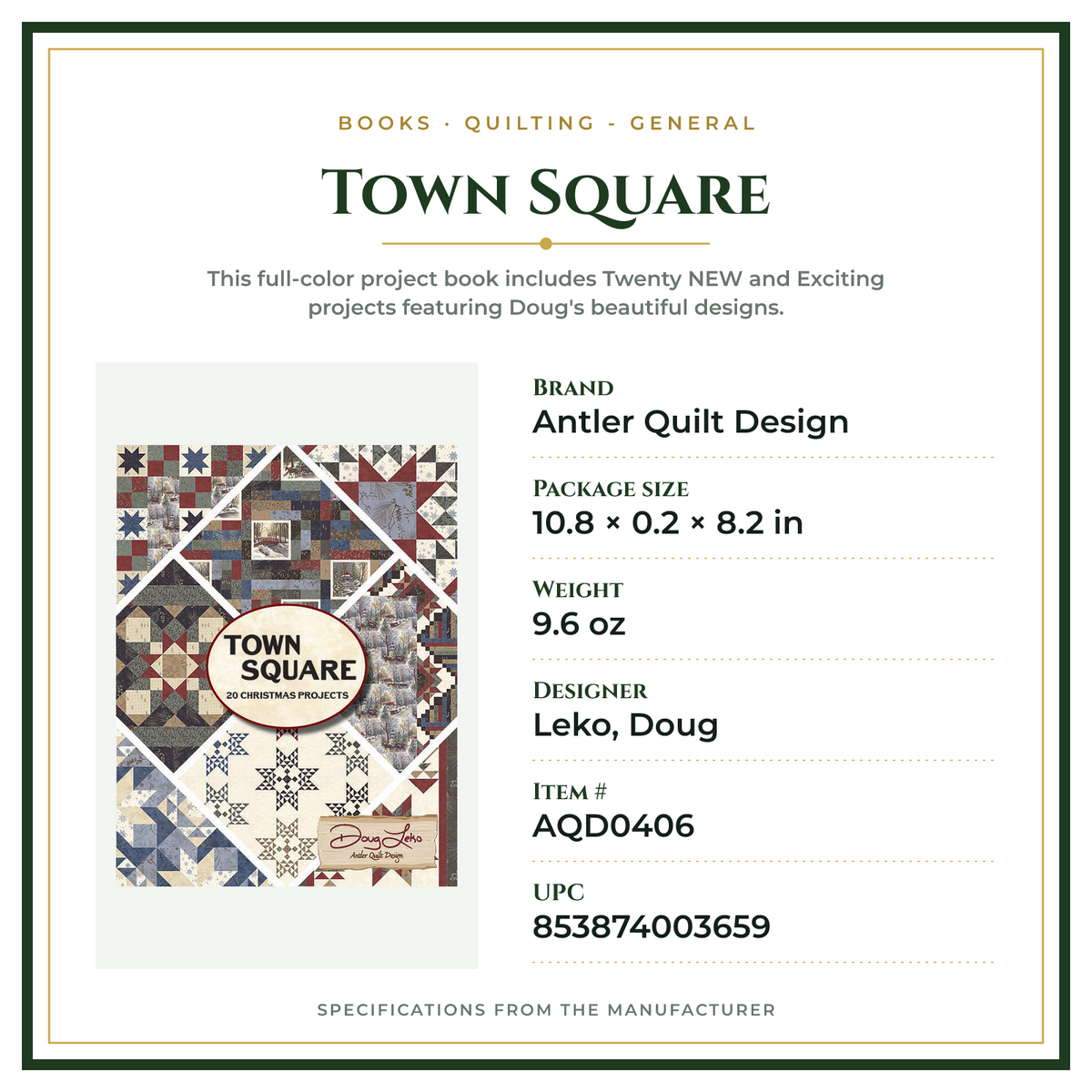 Product Specifications – Town Square
