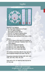 Winter Mug Rugs