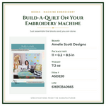 Product Specifications – Build-A-Quilt On Your Embroidery Machine