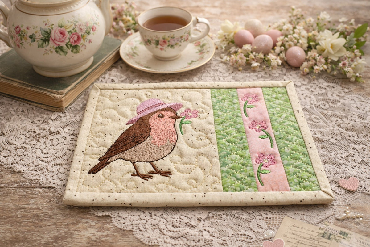 Spring Meadow Mug Rugs