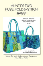 Fuse Fold and Stitch Bags