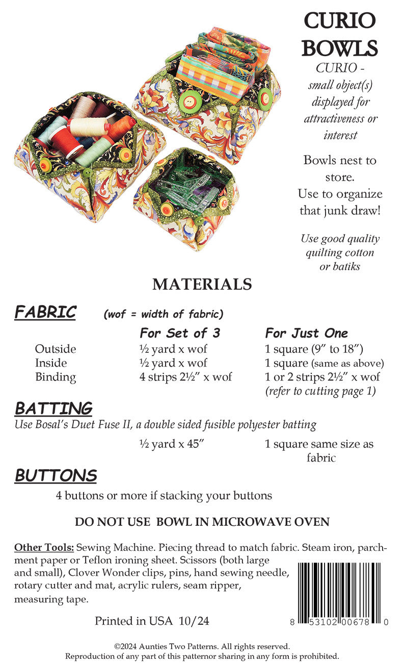 Curio Bowls