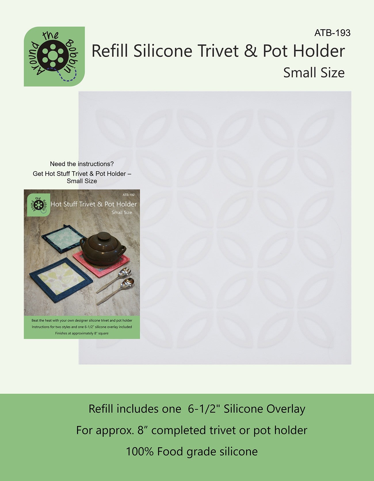 Refill Silicone Trivet & Potholder Small