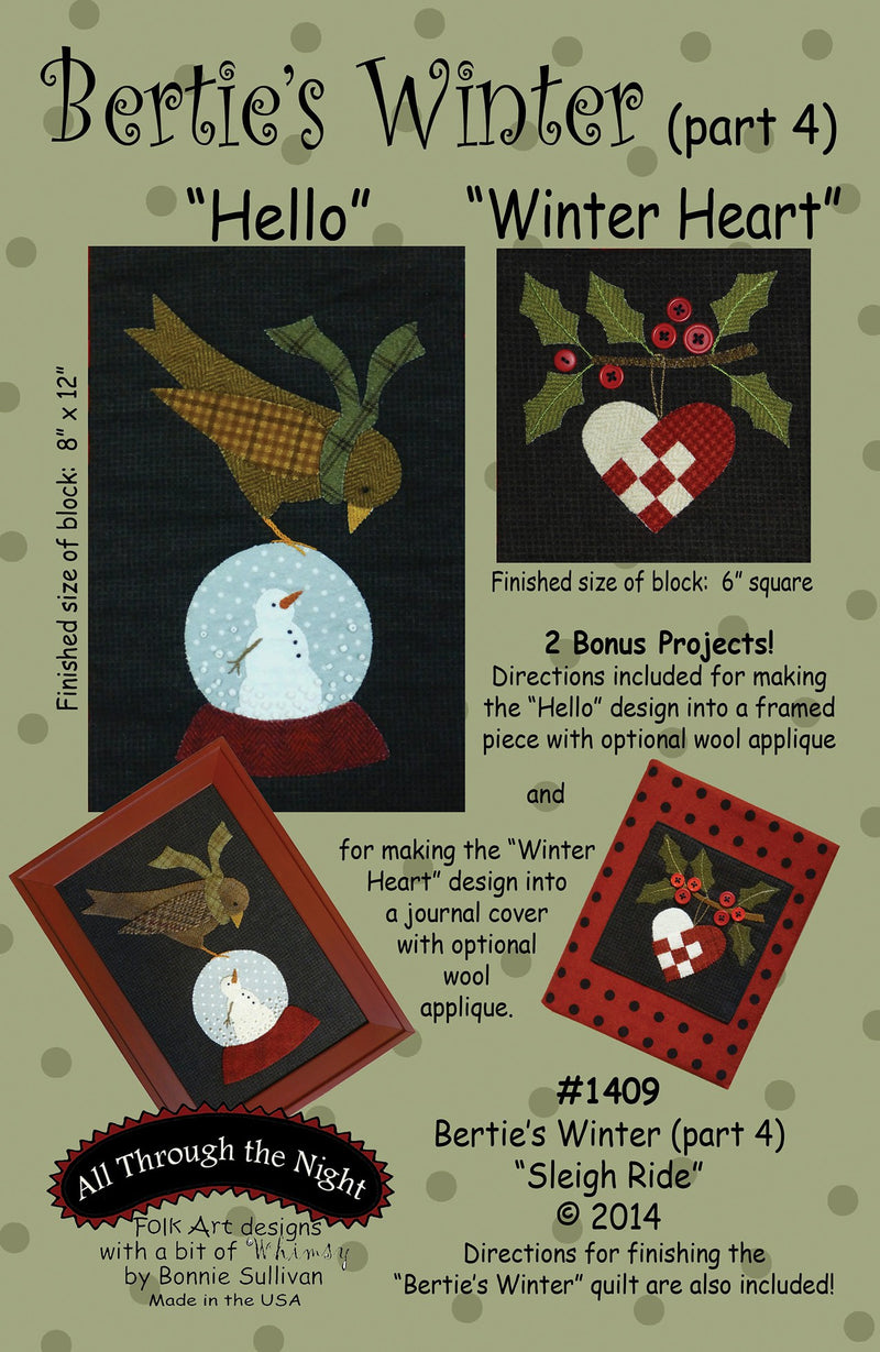 Berties Winter Part 4 Hello & Winter Heart