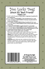 You Lucky Dog 10 Best Friends Block of the Month