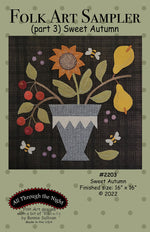 Folk Art Sampler Part 3 Sweet Autumn