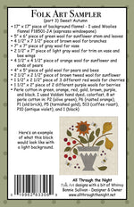 Folk Art Sampler Part 3 Sweet Autumn